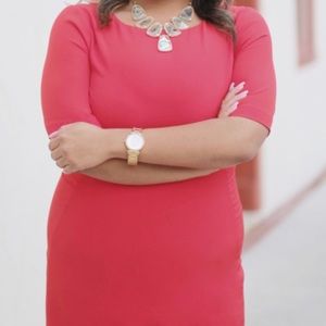 Classy Red office/work dress!